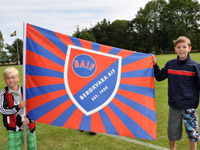 Bergkvara AIF supporterflagga