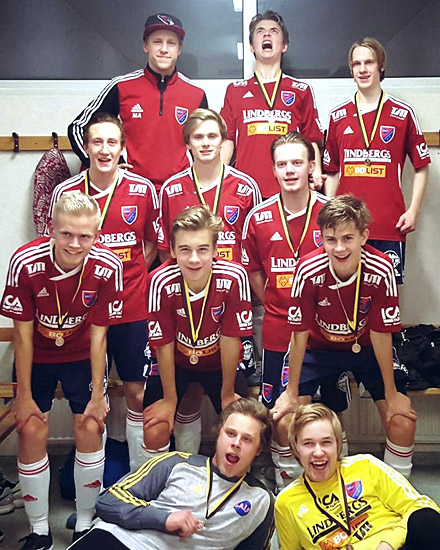 Bergkvara AIF P17 3:a i Jul Kul Cup 2015